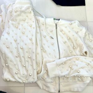 Beaded sweatsuit